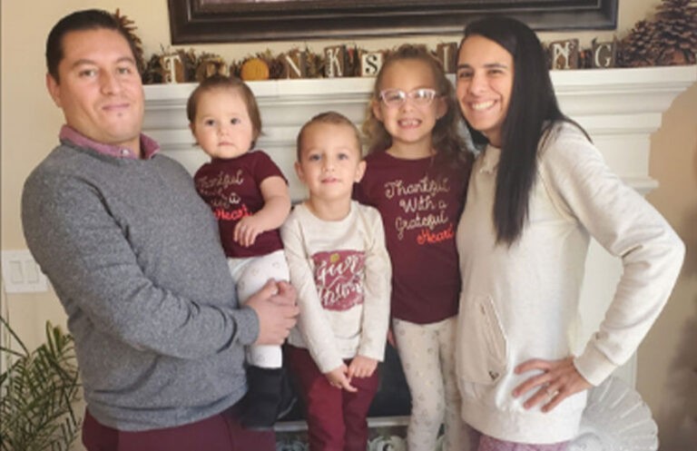 Family with children supported by Give Hope Nevada